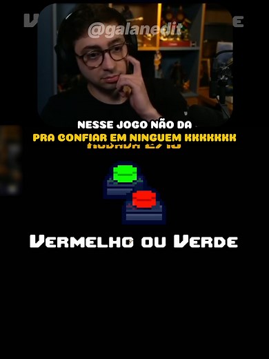 Dino e Alan no Dilema do Verde ou Vermelho