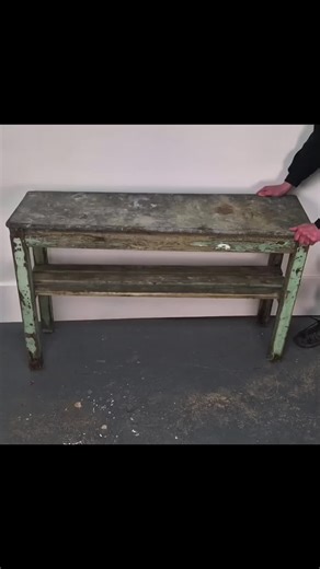 Restoring a Rotten Table with Coffee - ASMR
