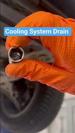Volvo S70, V70, XC70 Coolant Drain #mechanic #volvo #automobile