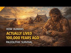 How Humans Actually Lived 100,000 Years Ago – Paleolithic Survival