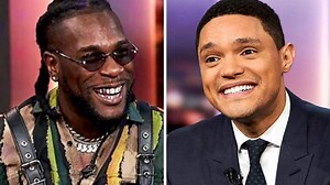 10M views · 480K reactions | Nigerian recording artist and songwriter BurnaBoy discusses his album “African Giant” and why Afrofusion music is like pizza. | The Daily Show | Facebook