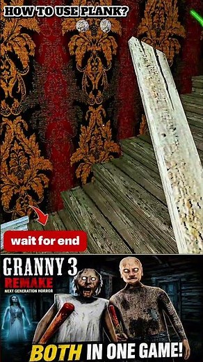 Granny 3 Remake Plank Guide 🪵 Fastest Escape Route! #shorts #explore #newtrend