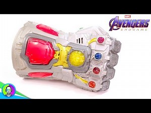 "NANO INFINITY GAUNTLET” Avengers Endgame Version Review | Hasbro Electronic Fist