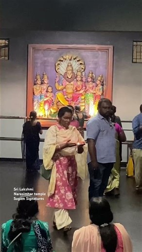 Sri Lakshmi Narasimhar Temple நெய் விளக்கு வழிபாடு | Coimbatore #shortfeed