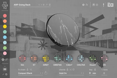 Mosaiq 26 by UVI - instrument software - chords drums and kits Plugin VST VST3 Audio Unit AAX