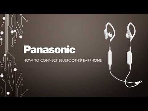 Panasonic - Earbuds - RP-BTS10 - How to connect a Panasonic Bluetooth® earphone.