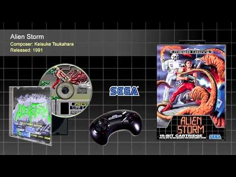 Alien Storm (Full OST) - SMD