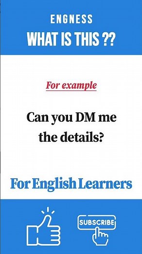DM Meaning