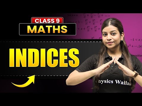 INDICES Full Chapter in 50 Mins ⏱️ Complete Chapter | ICSE Class 9 MATHS