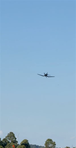 'The Normandy Spitfire' pursued at Shuttleworth by F4U-5NL Corsair 'Devotion'. #ww2 #ww2history #WWII #corsair #spitfire | Daniel J Wheatcroft