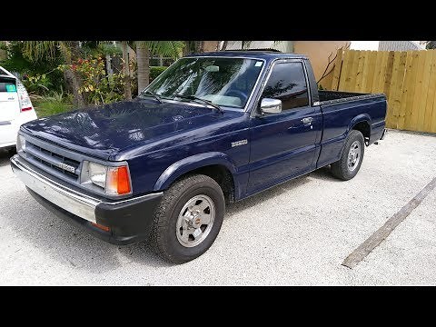 Changing the fuel pump on a 1990 Mazda B-2200.
