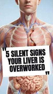 5 Silent Signs your liver is overworked #shorts #liverhealth