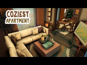 Coziest Apartment || The Sims 4 Apartment Renovation: Speed Build