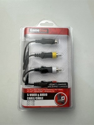 New! Gamestop HD Audio & Video Cable Xbox 360, Playstation 2, 3 Slim, Wii, Wii U | eBay