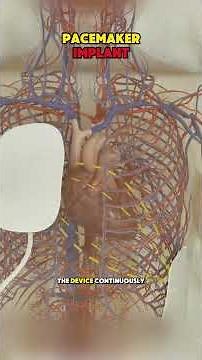 Pacemaker Implantation in 3D | Heart Surgery Explained 😲 #heart #hearthealth #heartdisease