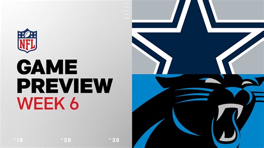 Cowboys vs. Panthers preview | Week 6