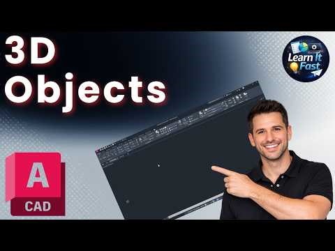 How to Create 3D Objects in AutoCAD (2026 Updated)