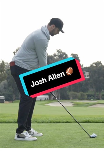 Analyzing Josh Allen's Golf Swing Technique