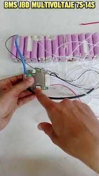JBD Multi-Voltage 7S-14S BMS with Bluetooth #lithiumbattery #bms #diy #18650battery #batterypack