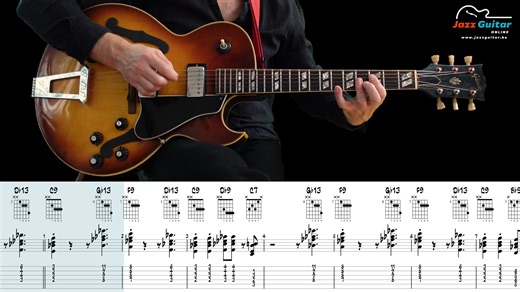 NEW Lesson → Blues in C (Barney Kessel) Theme Full lesson link in the comments ↓ | Jazz Guitar Online - Dirk Laukens