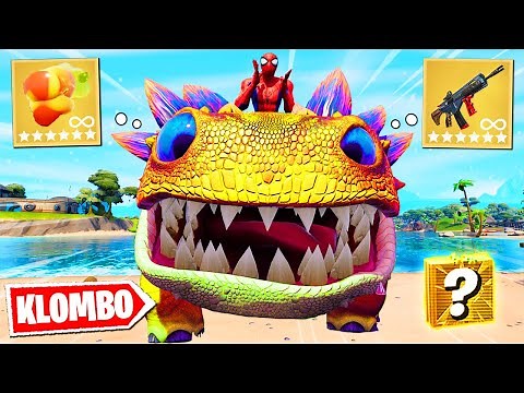 Fortnite Except I Only Use KLOMBO Loot (overpowered)