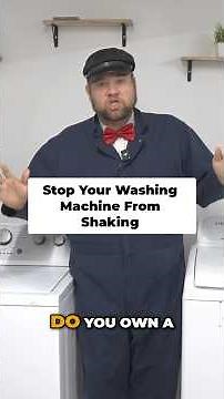 STOP Your Washer From SHAKING NOW! #shorts