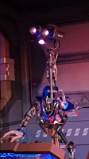 G2-9T Recycled America Sings Animatronic In Star Tours Queue #Disneyland