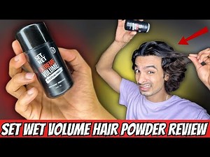 Set Wet Extreme Hair Volume Powder Wax Review | Worth Buying?