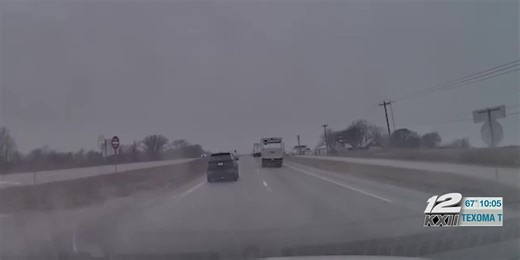 Oklahoma Highway Patrol shares dash cam footage from Bryan County pursuit