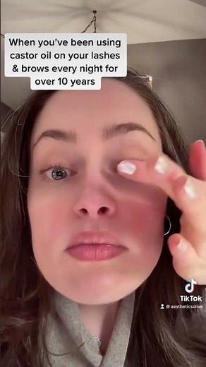 Castor Oil for eyelash & brow GROWTH