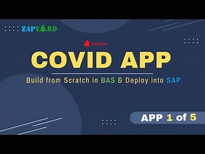 A to Z of building COVID 19 Dashboard App using Business Application Studio & Deploy to S/4HANA 1809