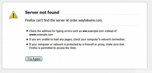 So beheben Sie den Fehler „Server nicht gefunden“ in Firefox – Windows Bulletin