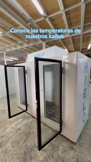 Conoce las Temperaturas de KALTEK para Hielo Perfecto
