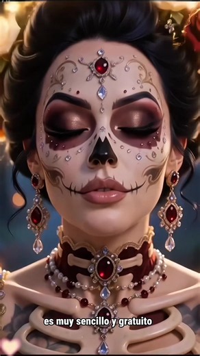 Vestido de Catrina Día de Muertos — plantilla IA lista para usar