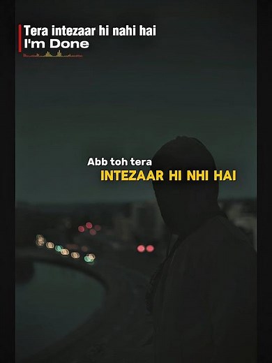 Ab Toh Tera Intezaar Hi Nahi Hai - Apoorva Roy - Lyrics