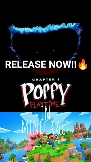 POPPY PLAYTIME MAP TEASER TRAILER #minecraft #release #date