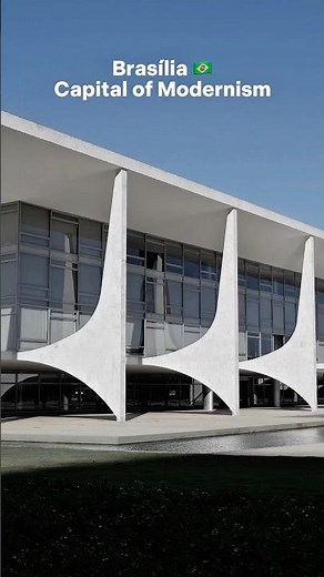 🇧🇷 Brazil - Brasilia - Brutalism: modernism architecture by Oscar Niemeyer! #urbex