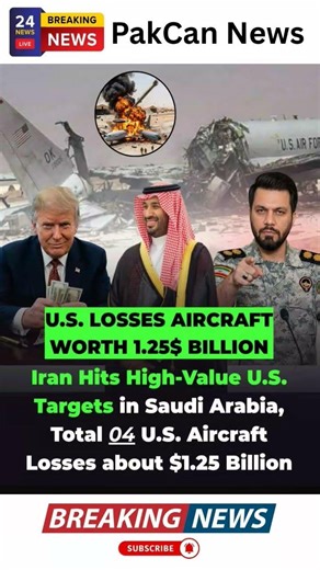 Iran Strike Destroys $1.2B US Aircraft at Prince Sultan Air Base in Saudi Arabia