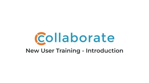 New User Training Introduction