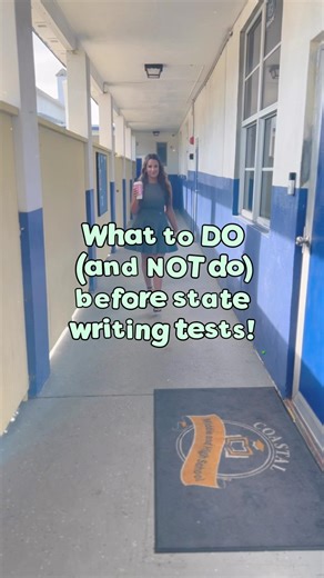 What NOT to Do Before State Testing (Writing Test Prep Tips for Teachers)