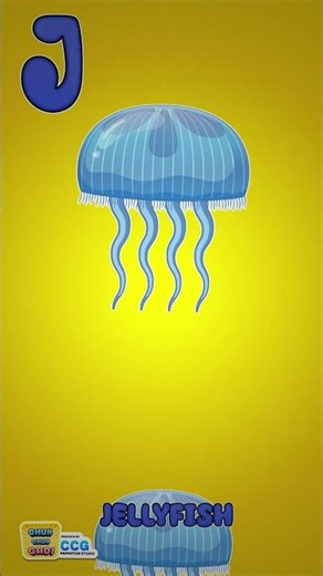 Letter J Song 🎶 J for Jellyfish 🪼 Alphabet Learning for Kids
