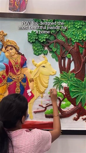 A Masterpiece of Peace: The Hand-Painted Mandir