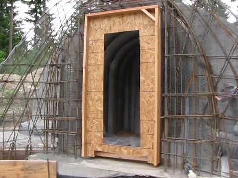 Concrete Quonset Hut Underground Building