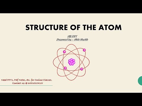 PPT on Structure of Atom CLASS - IX || Structure of Atom PPT|| PRESENTATION