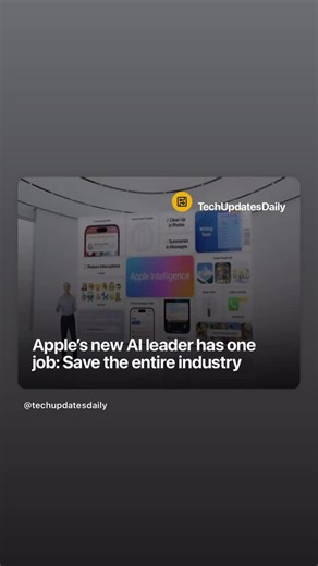 Tech Updates Daily on Instagram: "Follow @techupdatesdaily for more tech news! #TechNews #Innovation #DailyTech #LatestNews #Technology #ArtificialIntelligence #TechTrends #TechDailyUpdates #Future #Digital #Coding #Startup #Automation #FutureTech #DigitalTransformation #TechUpdates"