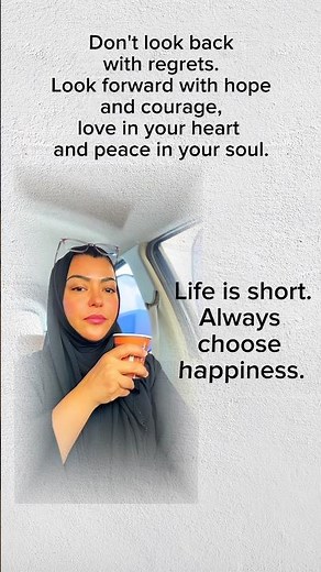 Don’t Live in Regret — Choose Peace and Happiness