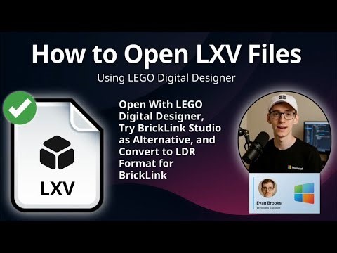 How to Open LXV Files (LEGO Digital Designer)