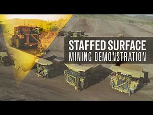 Staffed Surface Mining Demonstration