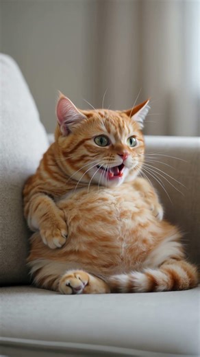 I Wasn’t Ready For This Cat’s Burp 💀