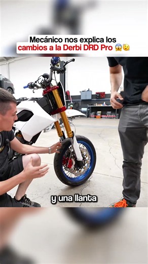 Mecánico nos explica los cambios a la Derbi DRD Pro🤝🏼